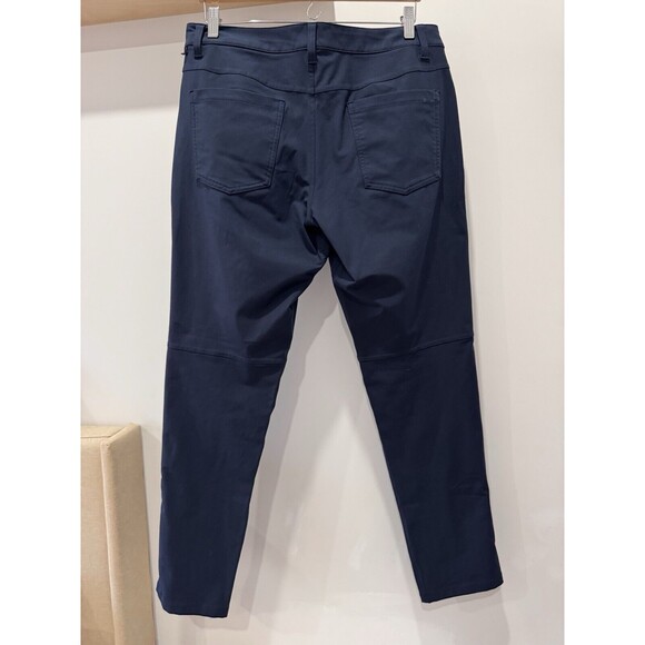 Lululemon Mens Size 33 ABC Slim-Fit Pant Warpstreme Vapor Size True Navy Luxury - Picture 2 of 10